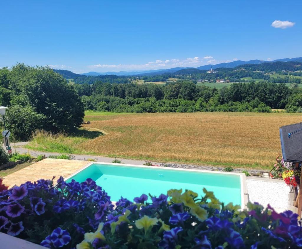 Ferienwohnung Martinschitz Sankt Kanzian am Klopeiner See Bagian luar foto